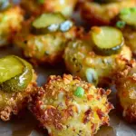 Crispy Pickle Cheese Bites