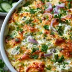 Dump-and-Bake Chicken Tzatziki Casserole
