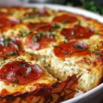 Pizza Style Cottage Cheese Bake