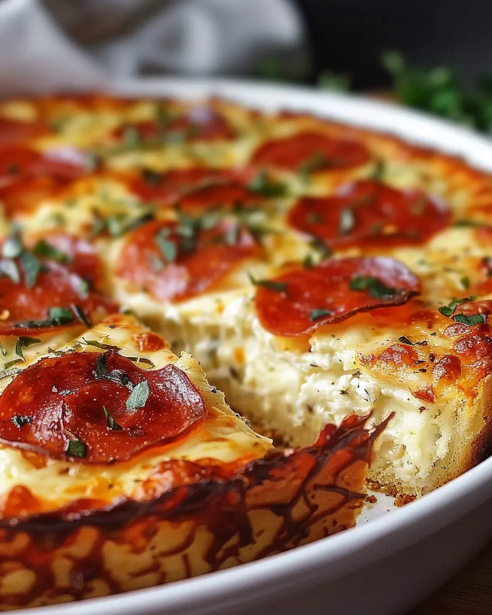 Pizza style cottage cheese bake: Easy, healthy comfort food delight