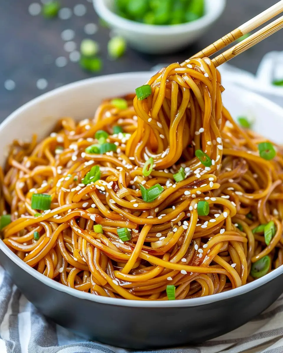 One-Pot Teriyaki Noodles: Easy Delight for Home Cooks