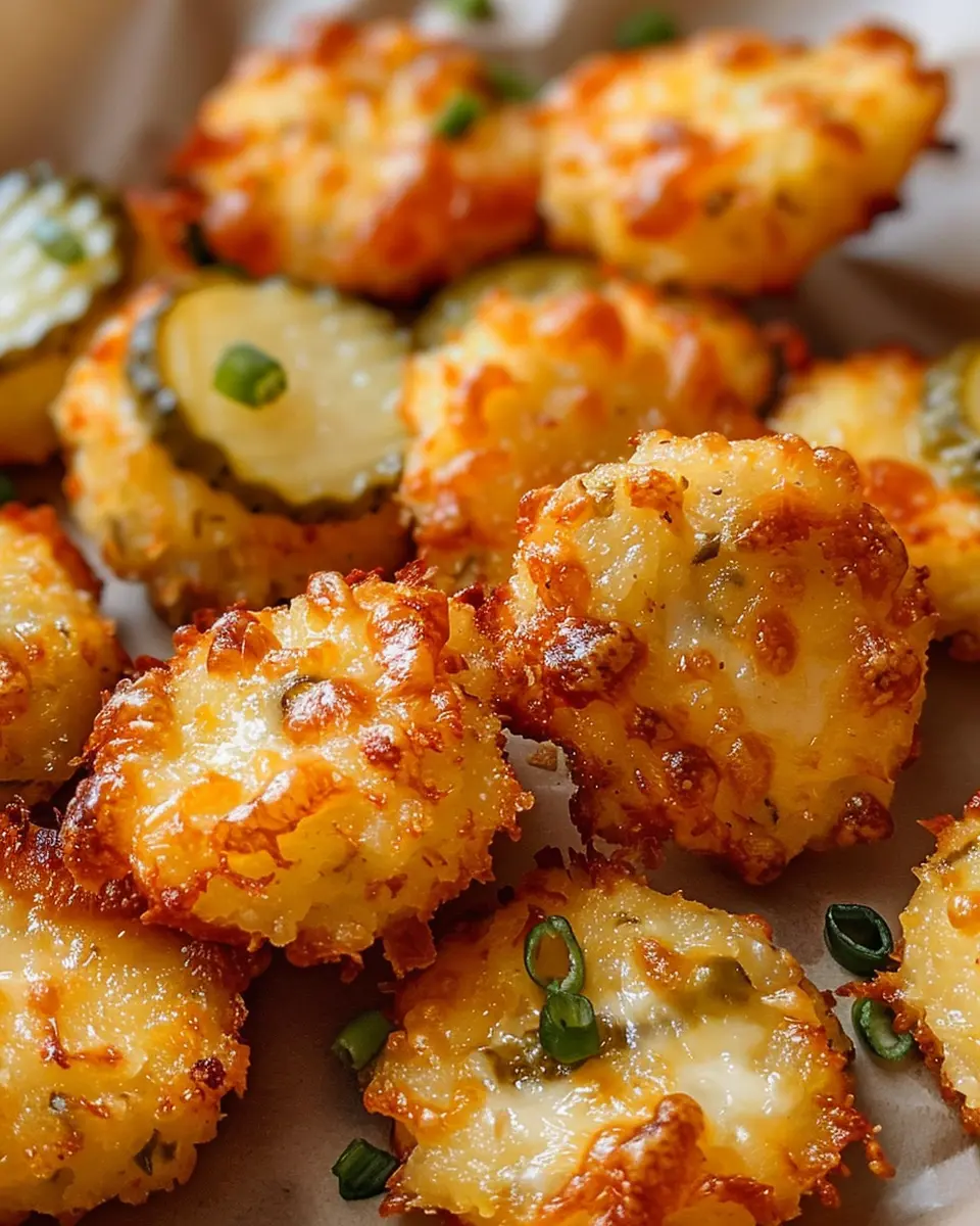 Crispy Pickle Cheese Bites: Easy, Irresistible Snack Delight