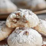 Buttery Pecan Snowball Cookies
