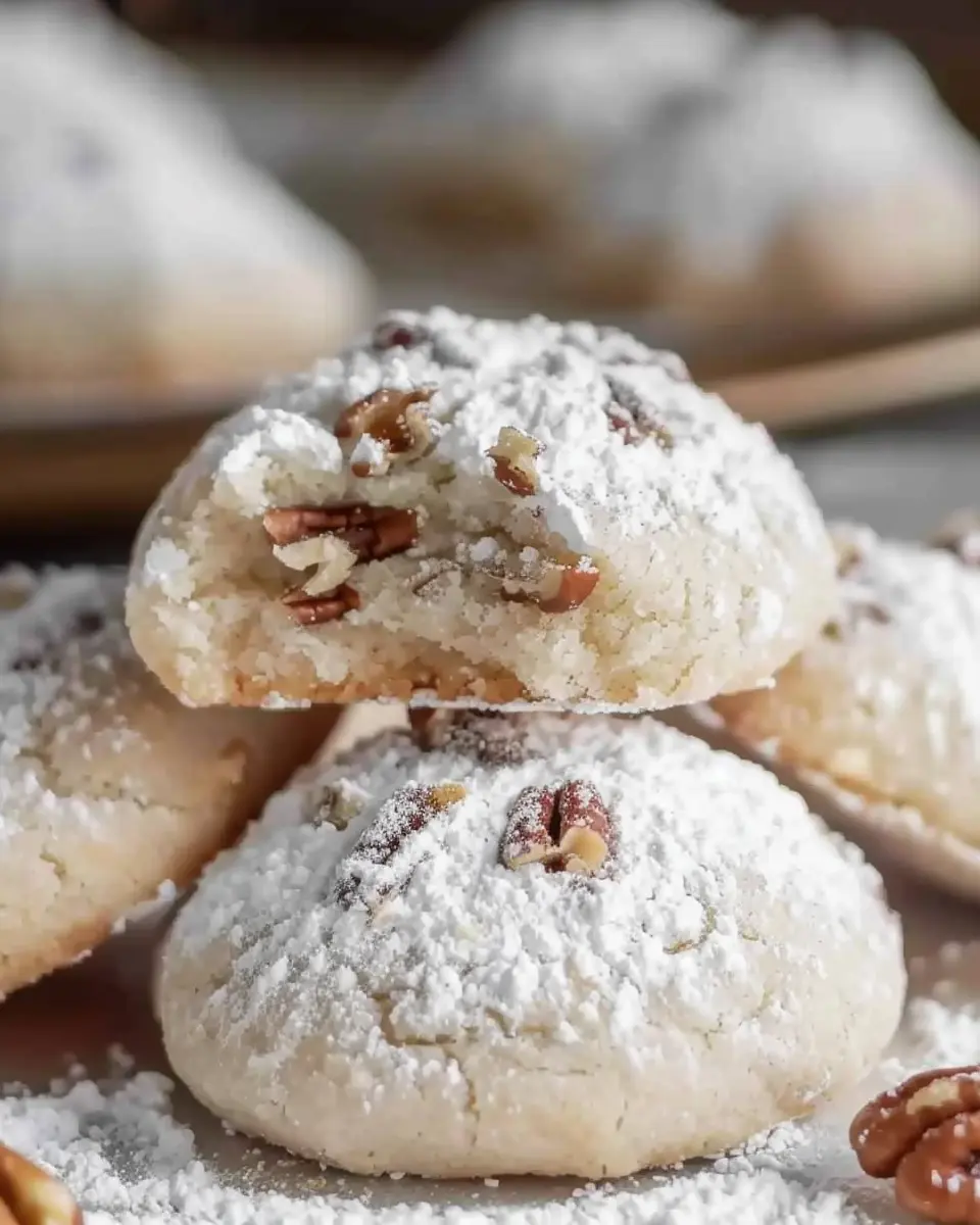 Buttery Pecan Snowball Cookies: Indulgent Treats for Everyone