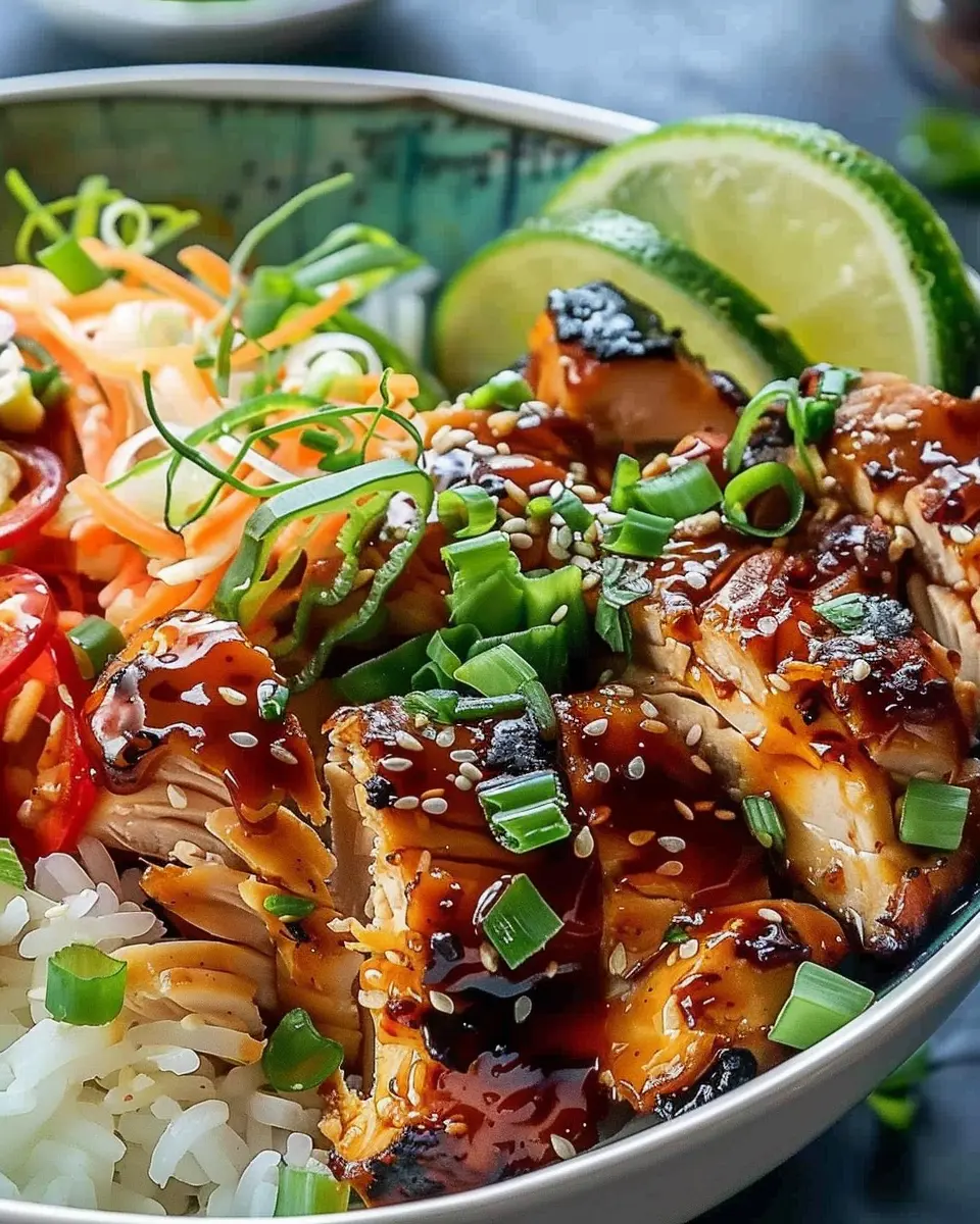Sweet Chili Chicken Bowl: Easy Recipe for Flavor Lovers