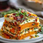 Layered Sweet Potato Butternut Squash Carrot Lasagna Recipe