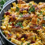 Creamy Chicken and Corn Pasta