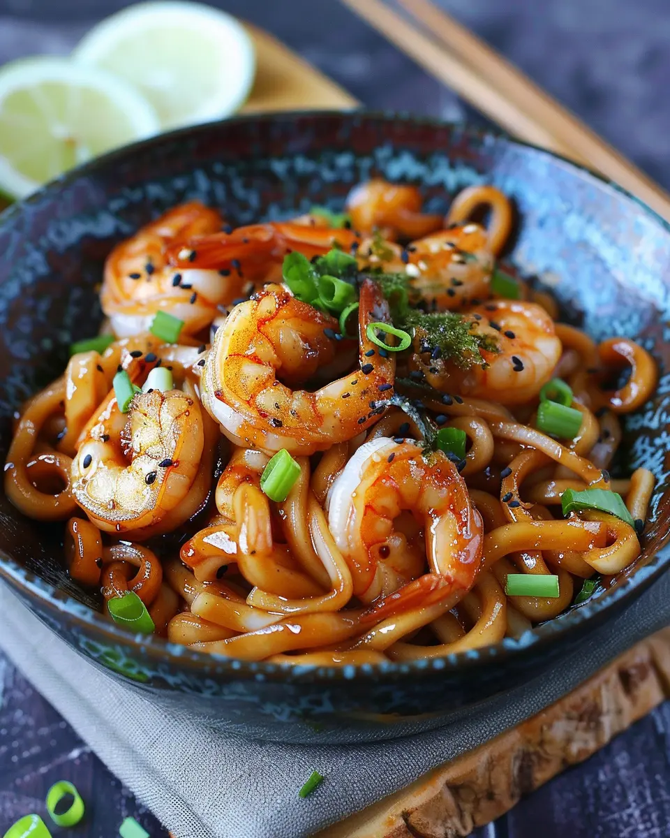 Yaki Udon with Shrimp: Easy Comfort Food for Any Night