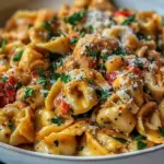 Cowboy Butter Garlic Chicken Tortellini