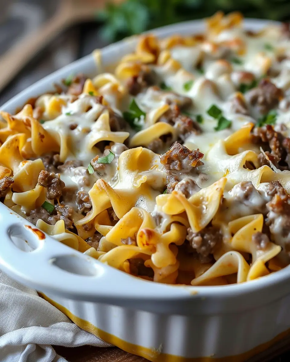 Sour Cream Beef Noodle Casserole: A Hearty Family Favorite