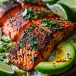 Cajun Salmon Avocado Lime