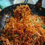 Soy Sauce Pan Fried Noodles