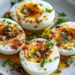 Cajun Boiled Eggs