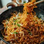 Soy Sauce Pan Fried Noodles