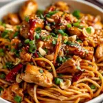 Kung Pao Chicken Noodles