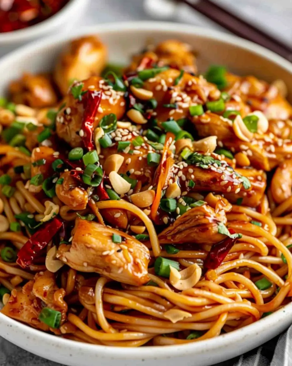 Kung Pao Chicken Noodles: Easy Recipe for Flavorful Comfort