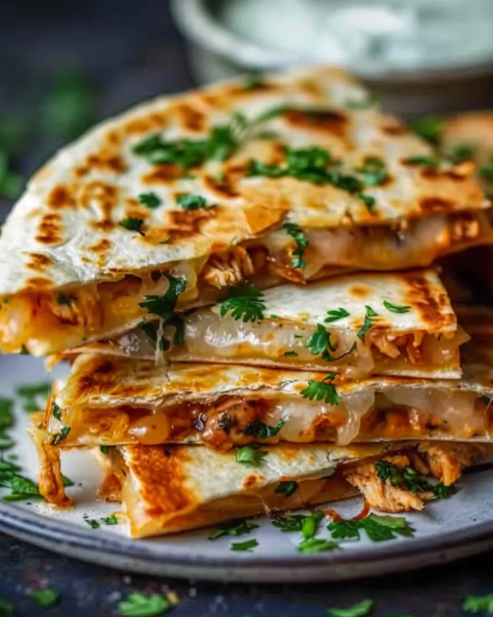 Cheesy Hot Honey Chicken Quesadillas: Delightfully Indulgent Comfort Food