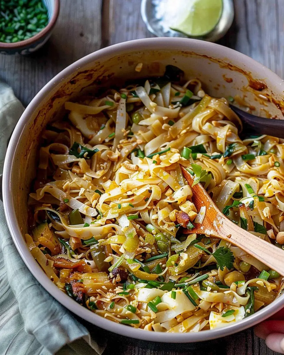 Takeout Thai Drunken Noodles: Easy Recipe with Turkey Bacon Twist