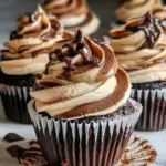 Chocolate Coffee Cream Cupcakes Recipe