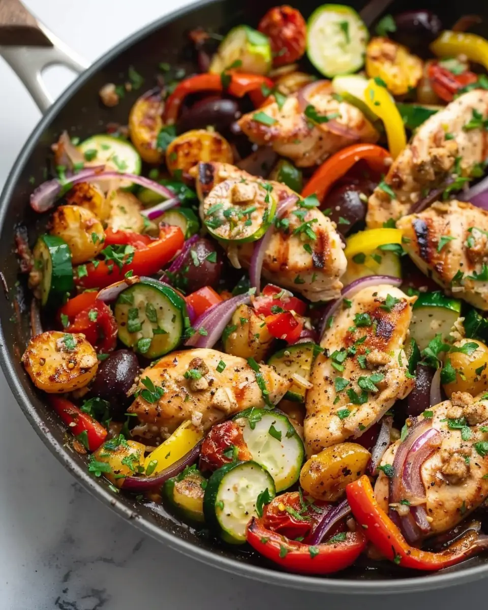 Mediterranean Chicken Stir Fry Recipe: Easy and Flavorful Delight