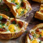 Baked Egg Boats