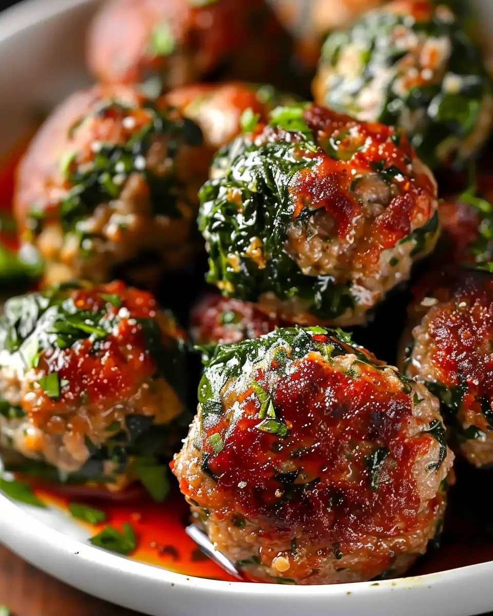 Spinach Garlic Meatballs Recipe Everyone Will Love: Easy &amp; Delicious