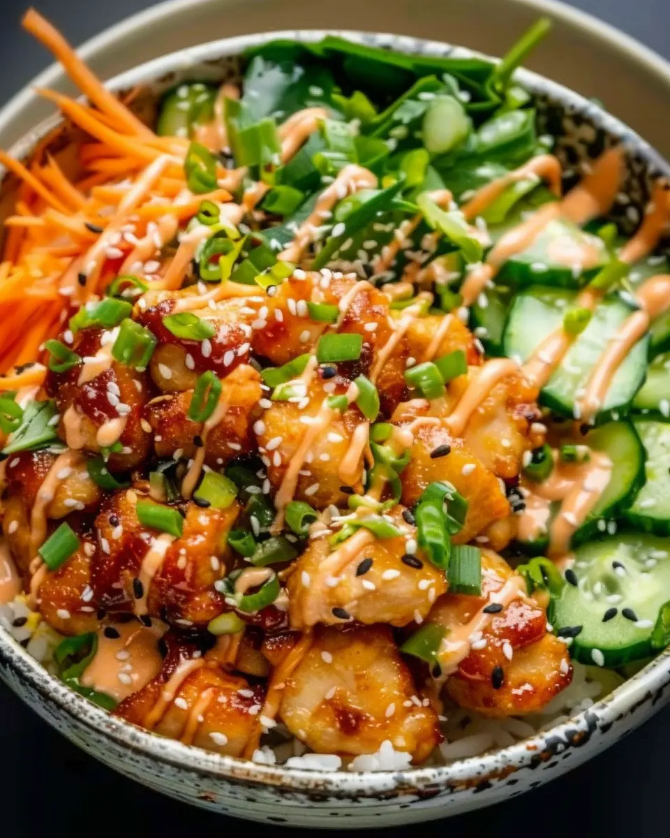 Bang Bang Chicken Bowl: Easy &amp; Flavorful Comfort Dish
