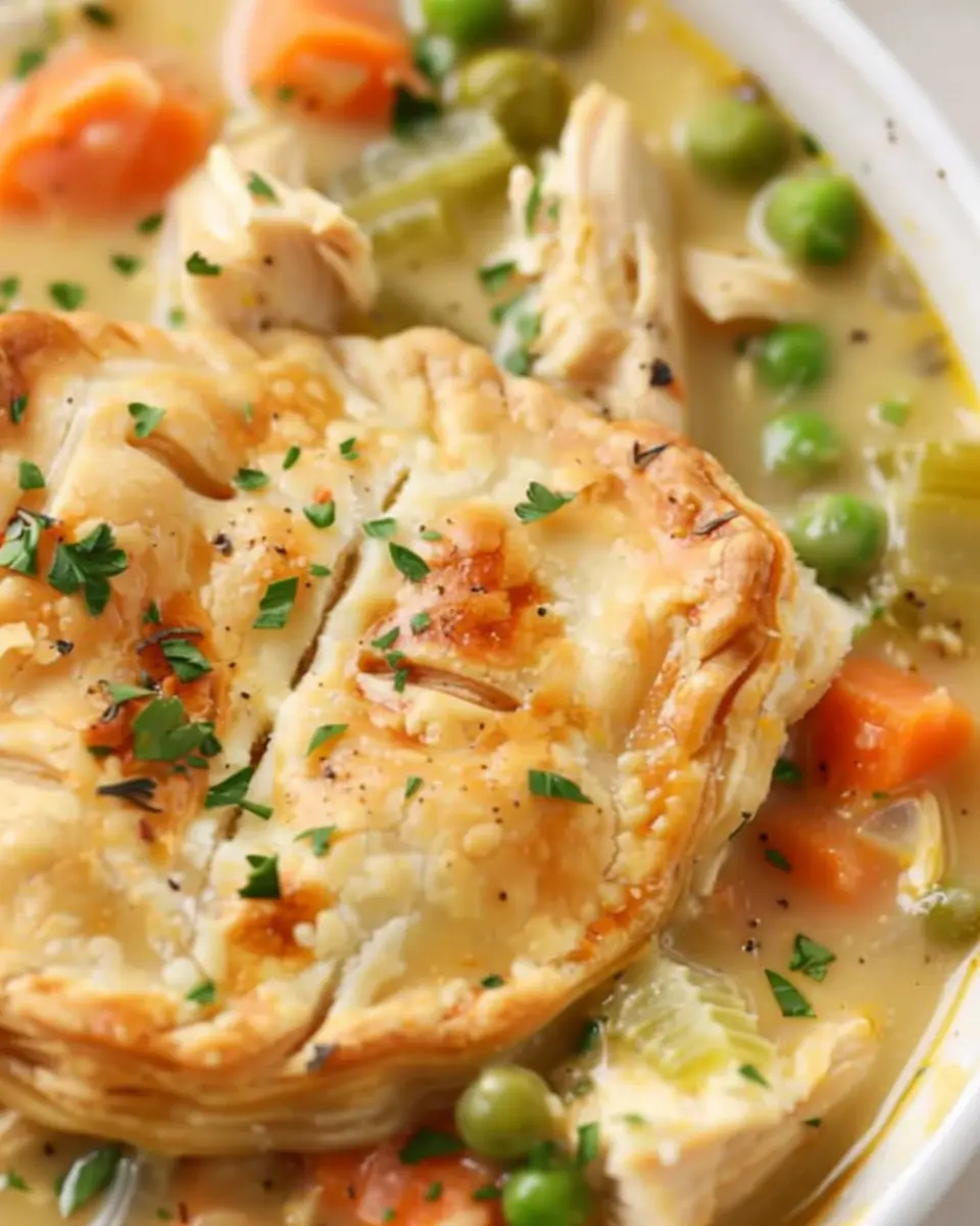 Chicken Pot Pie Soup Recipe