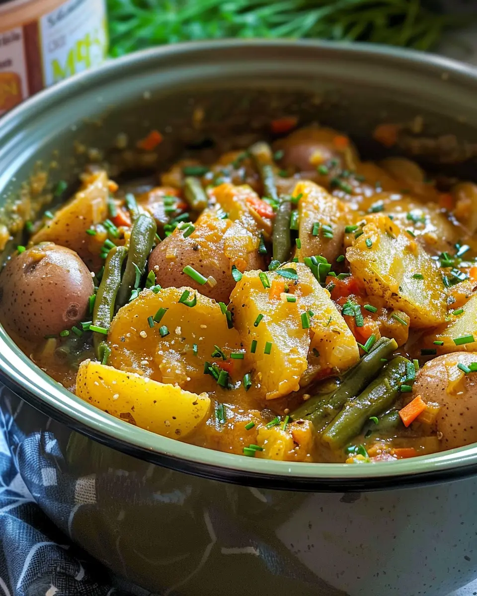 Crockpot Swamp Potatoes Recipe