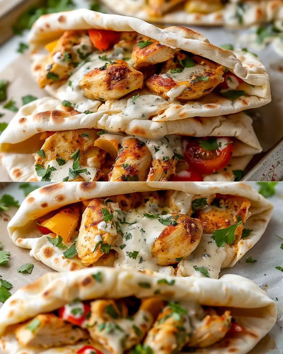 Sheet Pan Chicken Pitas: Easy and Delicious Weeknight Meal