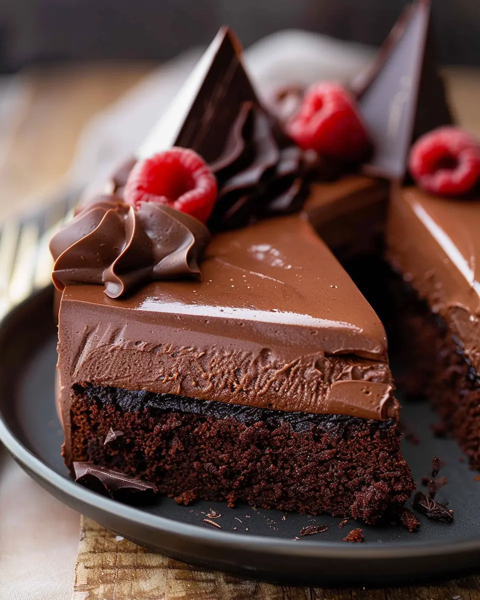 Dark Chocolate Mousse Cake: Indulge in This Easy Homemade Delight