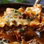 Mouthwatering One Pot Lasagna Soup