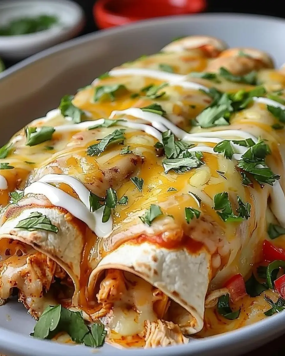 Indulgent Queso Chicken Enchiladas: A Comforting Family Favorite