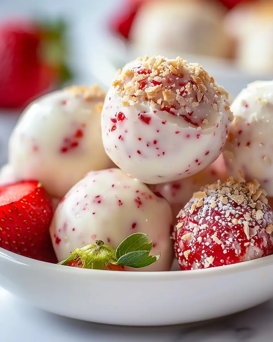 Strawberry Cheesecake Protein Balls: Easy, Guilt-Free Delight