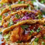 Crispy Chicken Wonton Tacos