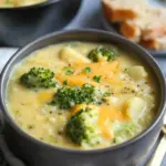 Broccoli Potato Cheese Soup Recipe