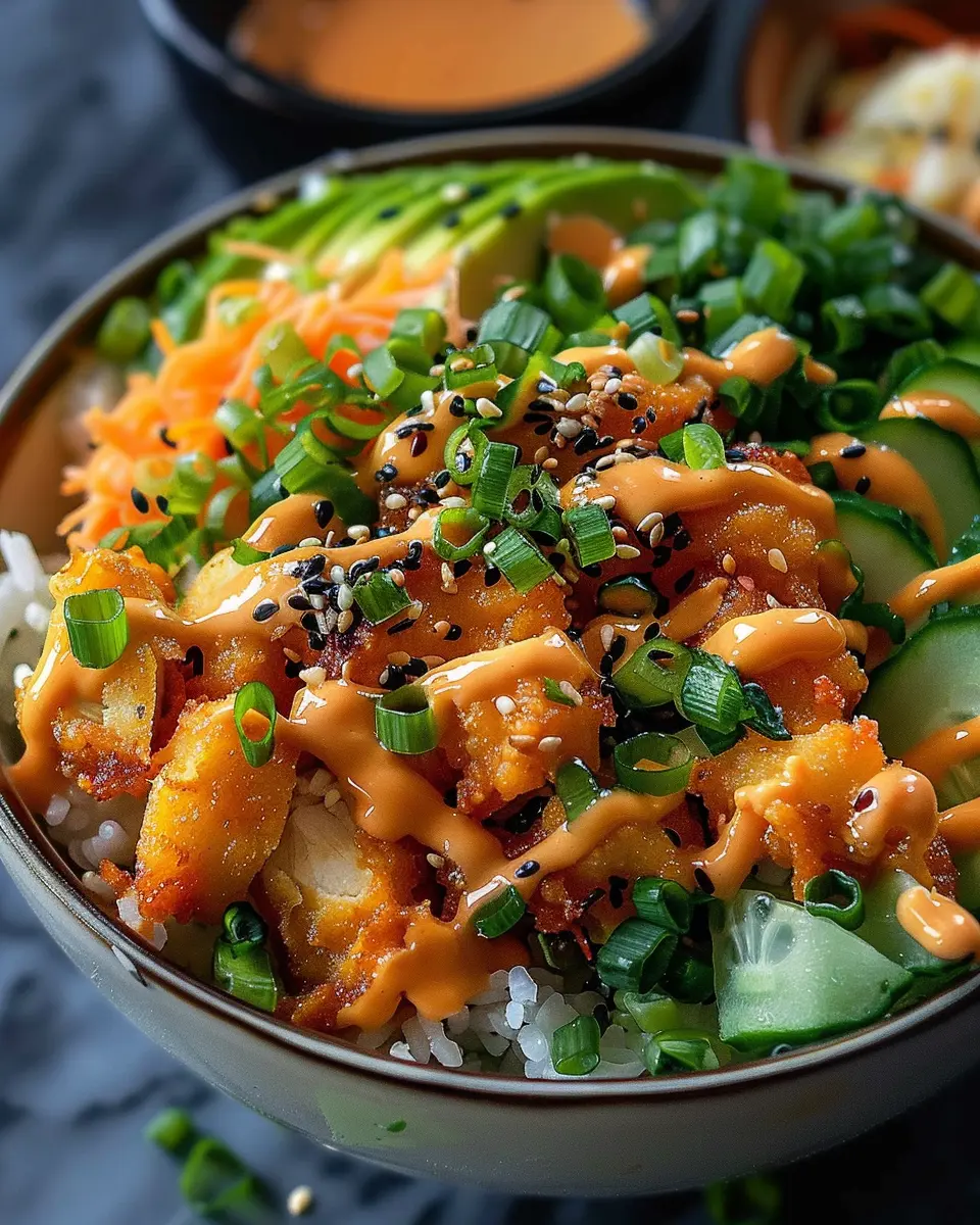 Bang Bang Chicken Bowl: Easy Recipe with Turkey Bacon Twist