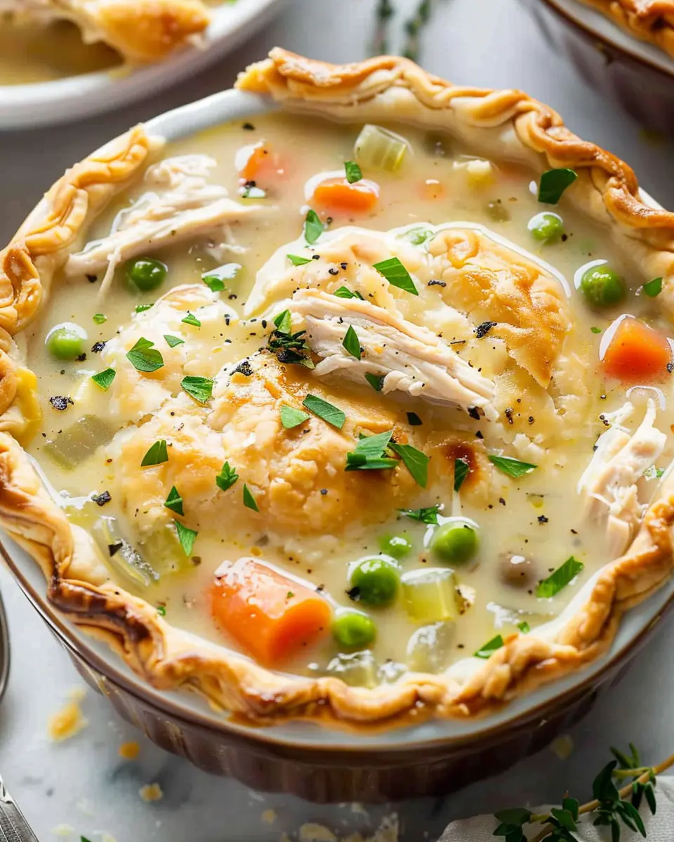 Chicken Pot Pie Soup Recipe