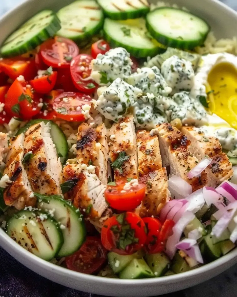 Greek Chicken Bowls: Easy, Flavorful Meals for Cozy Nights