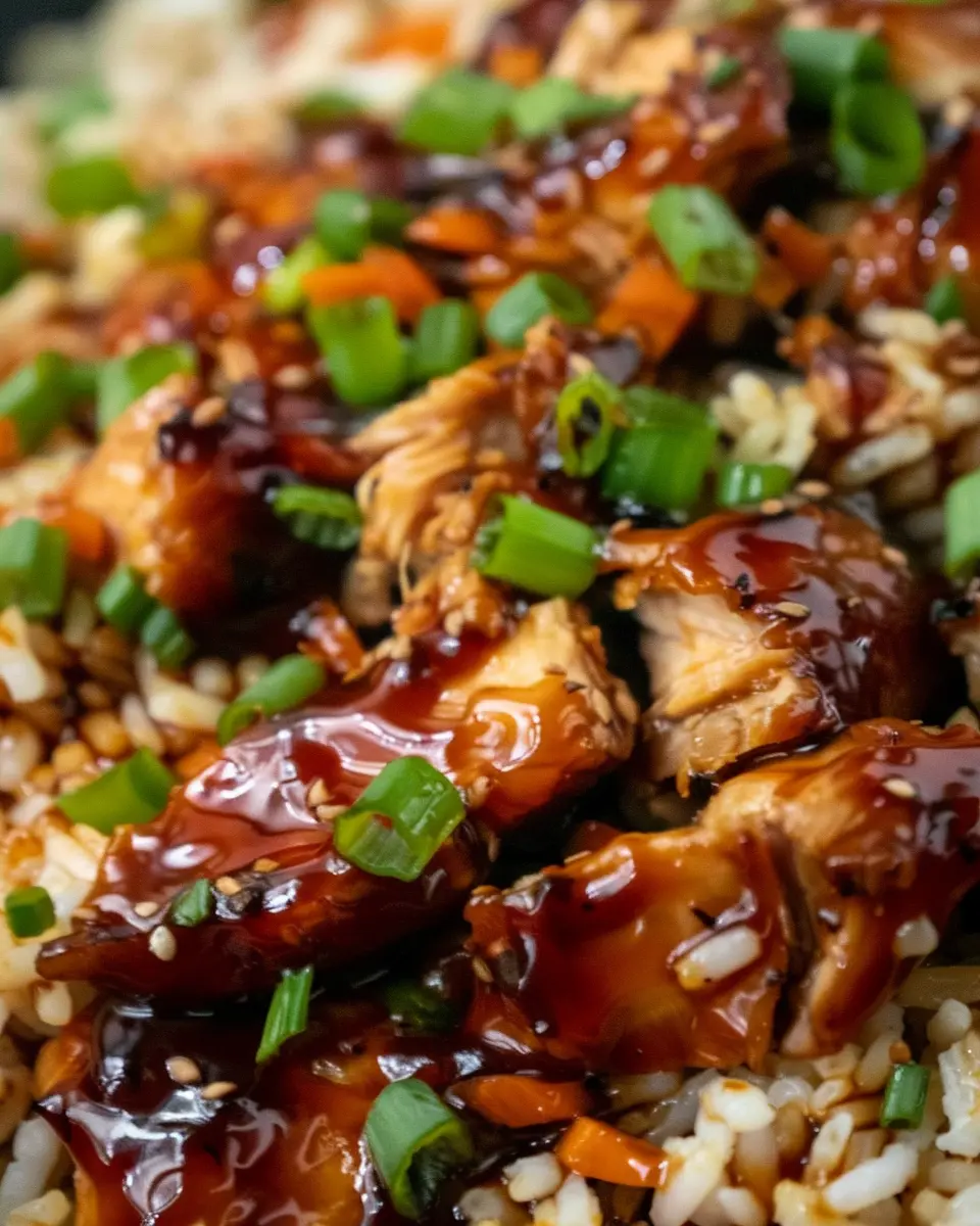 One-Pan Bold Honey BBQ Chicken Rice – Easy Family Delight