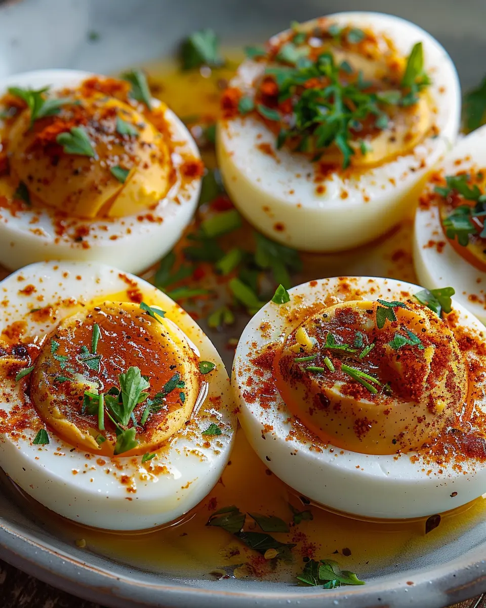 Cajun Boiled Eggs: Easy &amp; Bold Flavor for Your Next Meal