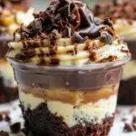 Loaded Brownie Cheesecake Cups