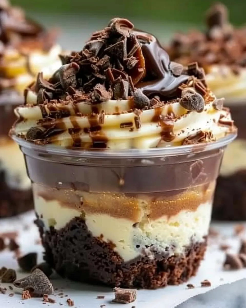 Loaded Brownie Cheesecake Cups: Indulgent Treat for Home Chefs