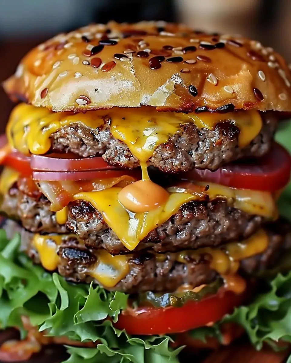 Crack Burgers: Juicy Turkey Bacon and Chicken Ham Delight