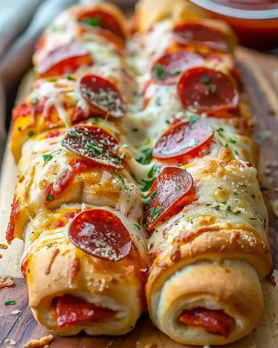 Delicious Pepperoni Pizza Roll Breadsticks: An Easy Family Favorite