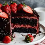Strawberry Chocolate Cake