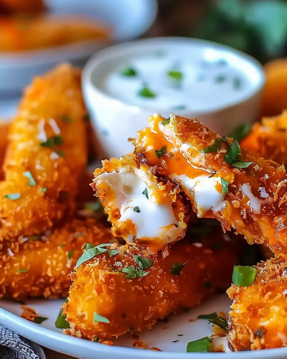 Buffalo Chicken Mozzarella Sticks: A Delicious Game Day Treat