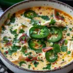 Spicy Jalapeño Popper Chicken Soup