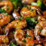 High-Protein Honey Garlic Shrimp