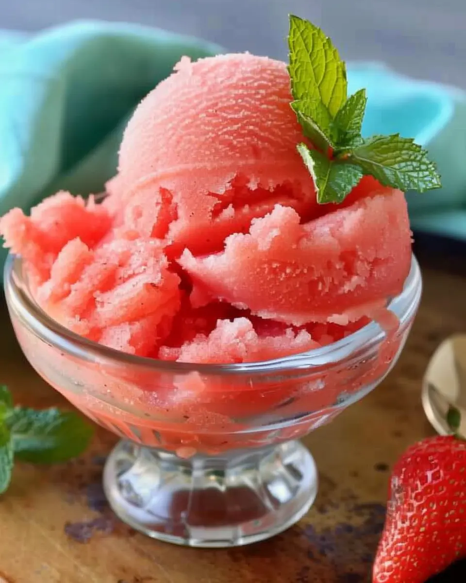 Easy Watermelon Sorbet: A Refreshing Summer Treat You’ll Love